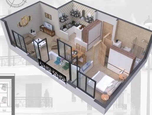 Апартаменты Aristea Аранделовац